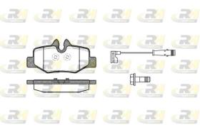 RH 2111002 - JGO DE PASTILLAS DE FRENO TRASERAS VOLKSWAGEN