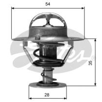 GATES TH04282G1 - TERMOSTATO AUDI VAG 87º