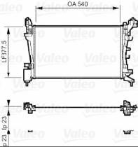 VALEO 735097 - RADIADOR DE REFRIGERACION