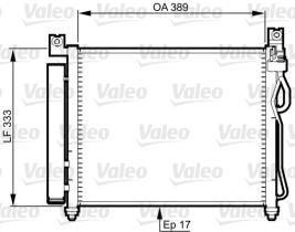 VALEO 814346 - CONDENSADOR