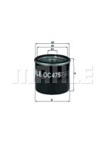 MAHLE OC475 - FILTROS DE ACEITE