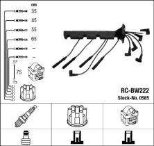 NGK 0565 - JUEGO DE CABLES