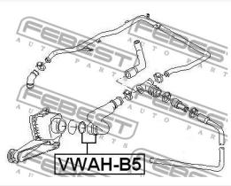 FEBEST VWAHB5 - SILENTBLOCK